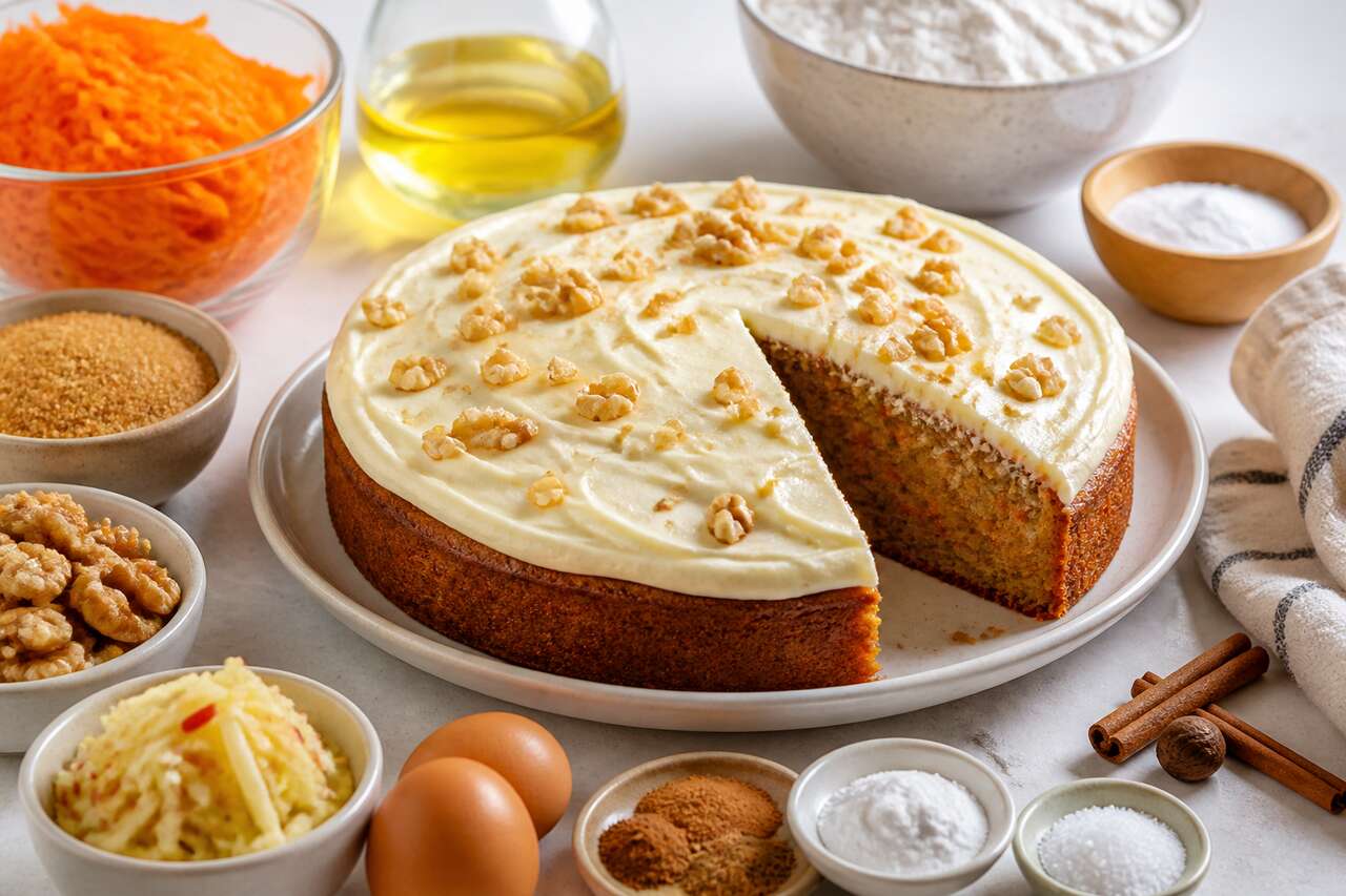 La meilleure recette de carrot cake moelleux