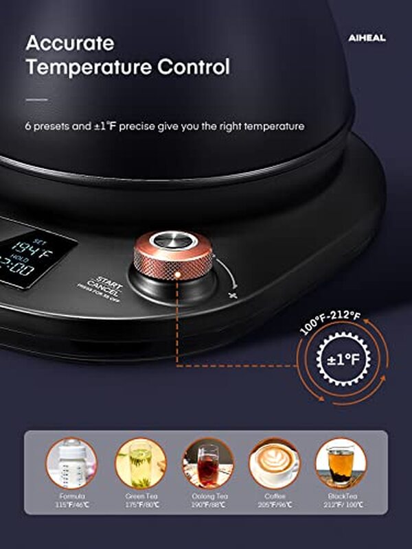 Découvrez notre test détaillé de la bouilloire électrique col de cygne 1200 W avec contrôle de température précis. Comparaison, avantages et avis pour faire le bon choix. 