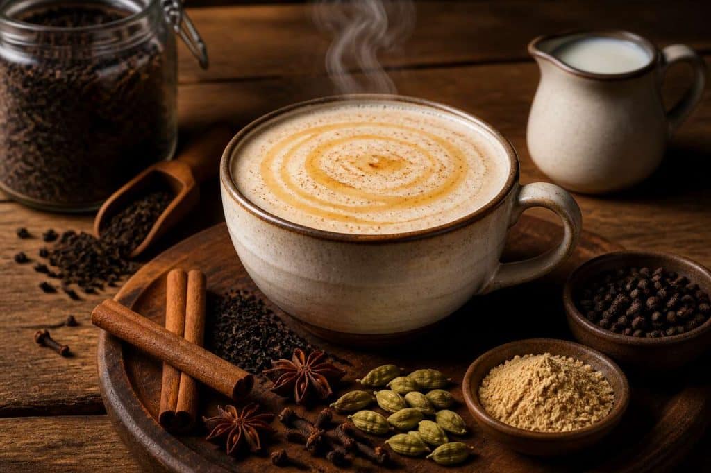 Recette de chai latte maison : savoureux et réconfortant
