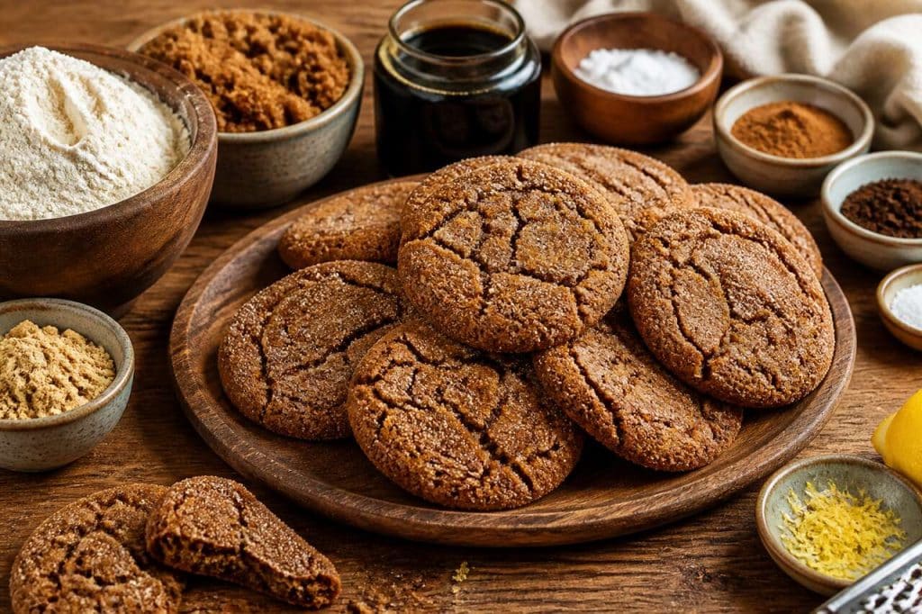 Recette de biscuits anciens au gingembre