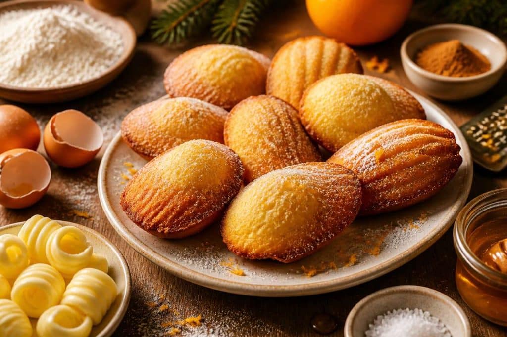 Recette de madeleines de Noël faciles et gourmandes