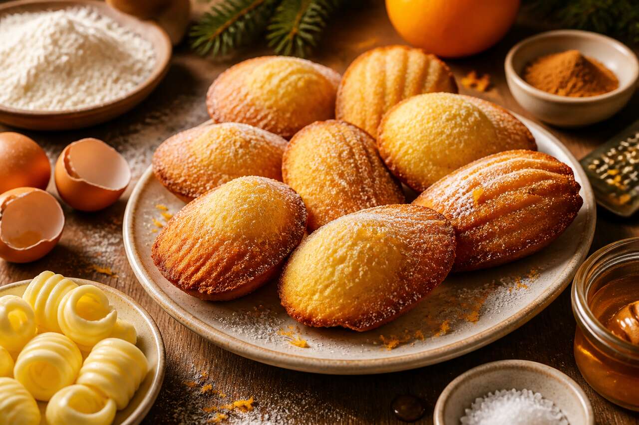 Recette de madeleines de Noël faciles et gourmandes