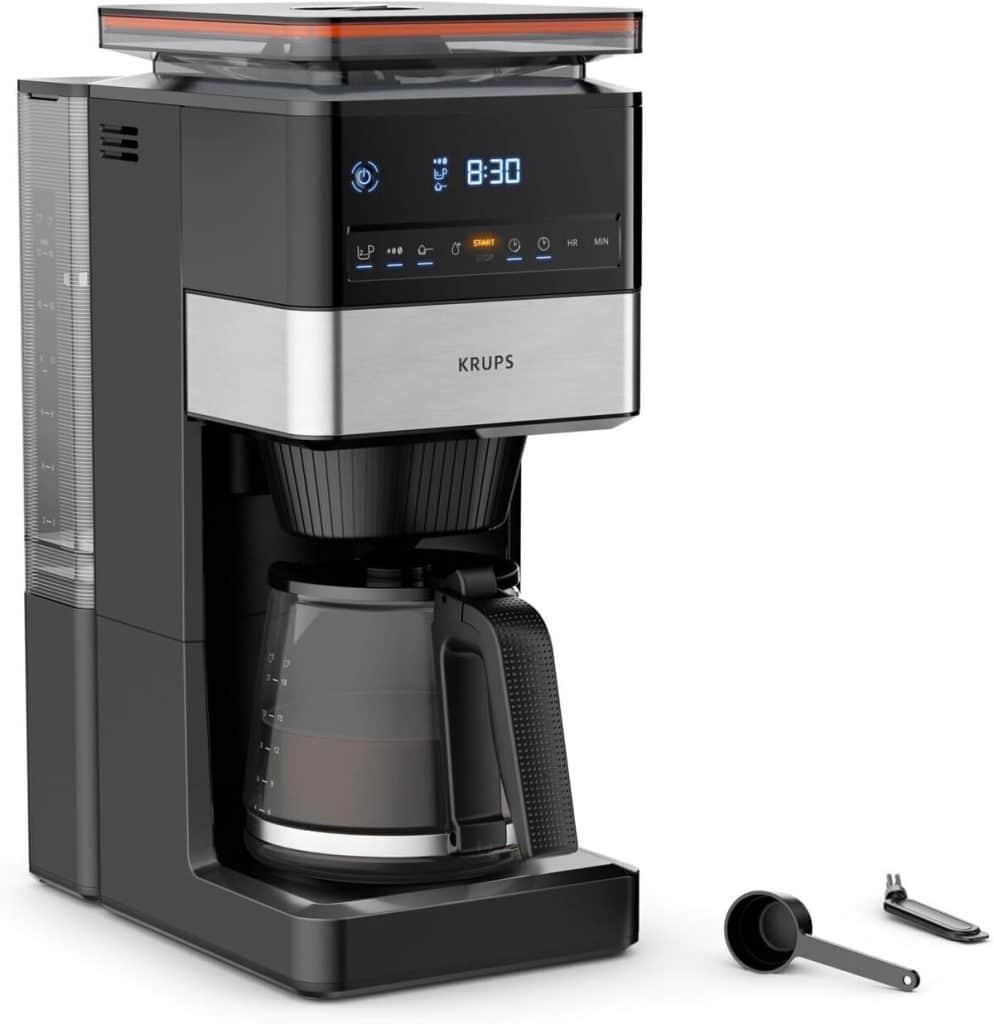 Test : cafetière Krups Grind Aroma XL KM842810