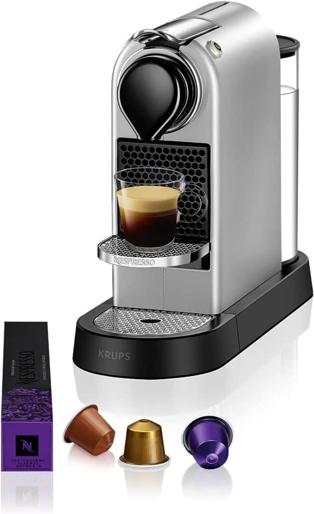 Test de la machine à café Nespresso Krups Citiz argent XN741B10